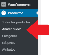 Añadir nuevo producto WooCommerce