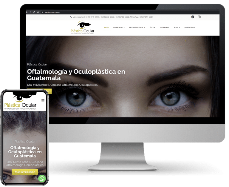 Diseño web médico en Guatemala